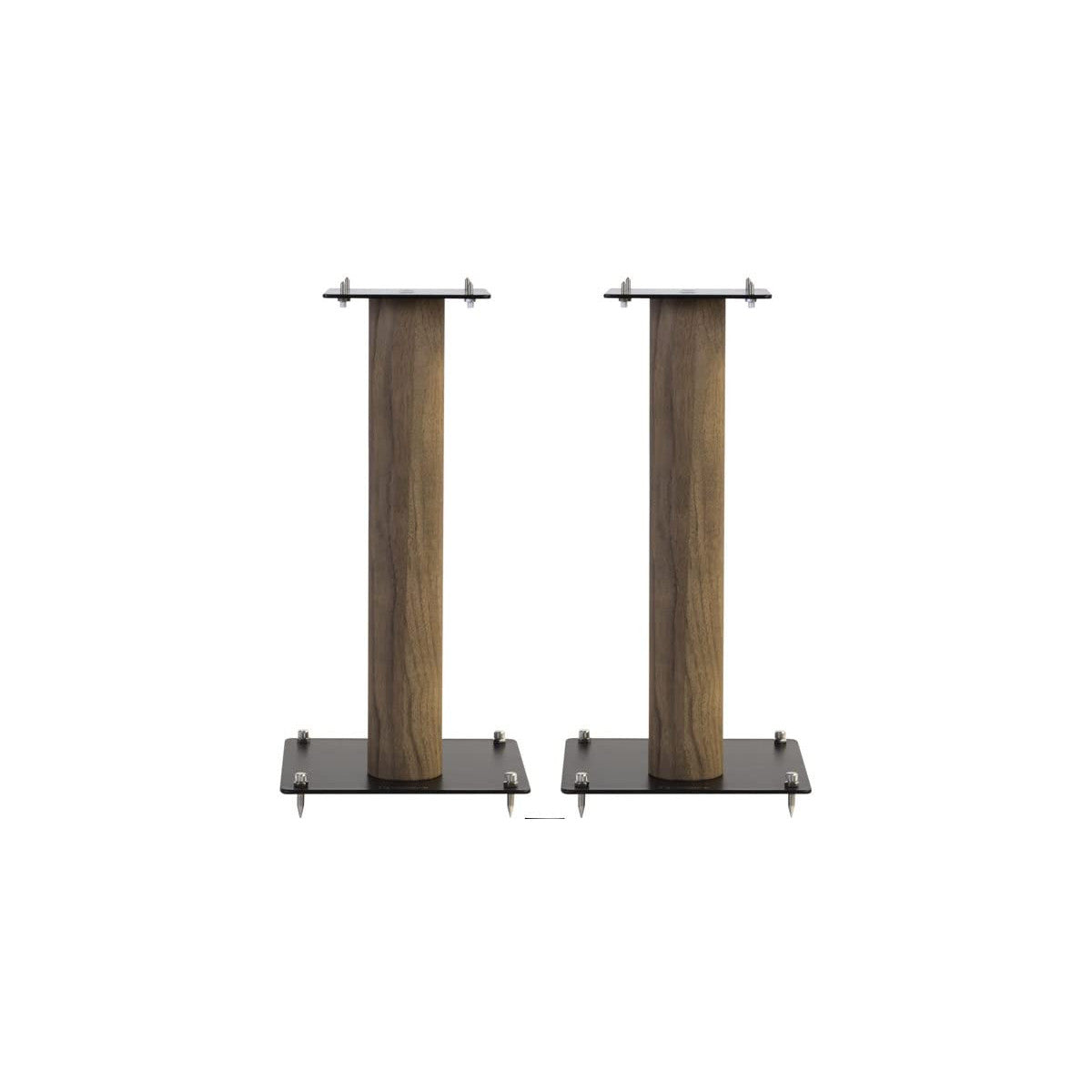 Norstone Stylum 1 Supporti per Altoparlanti da Pavimento - Coppia, 50 cm, Rovere, Portata 50 kg
