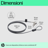 HP Lucchetto a combinazione per cavo nano