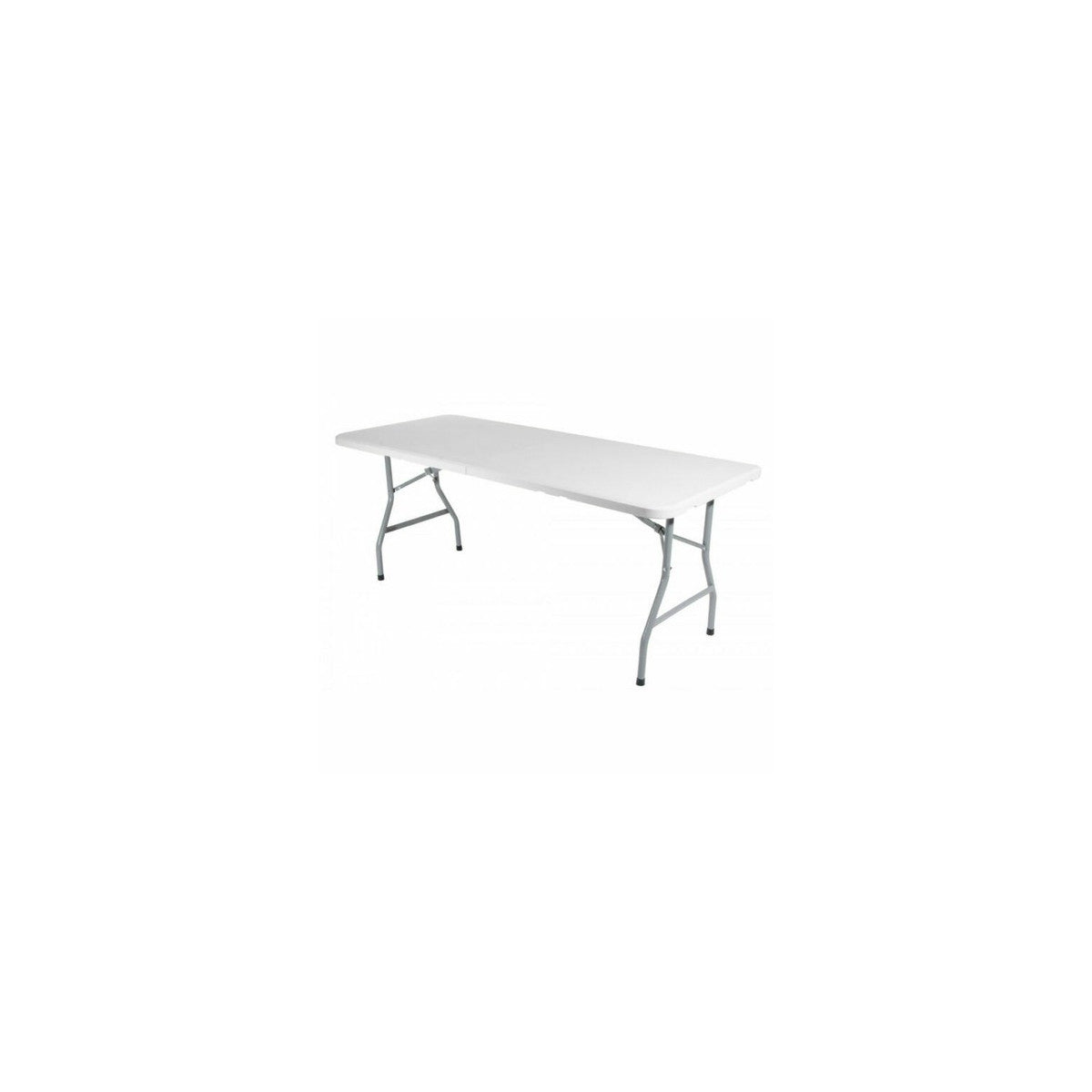 Amicasa Tavolo Da Giardino Allungabile Scilla Rettangolare Alluminio Bianco 180/240x100 cm 8/10 Posti