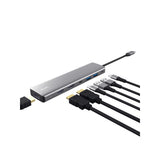 Trust 25661 hub di interfaccia USB tipo-C Alluminio