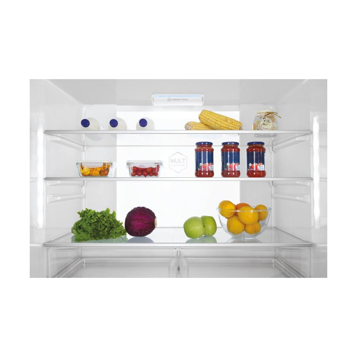 Frigorifero Haier HB26FSSAAA Side by Side Libera installazione 750 L Classe E Acciaio Inossidabile