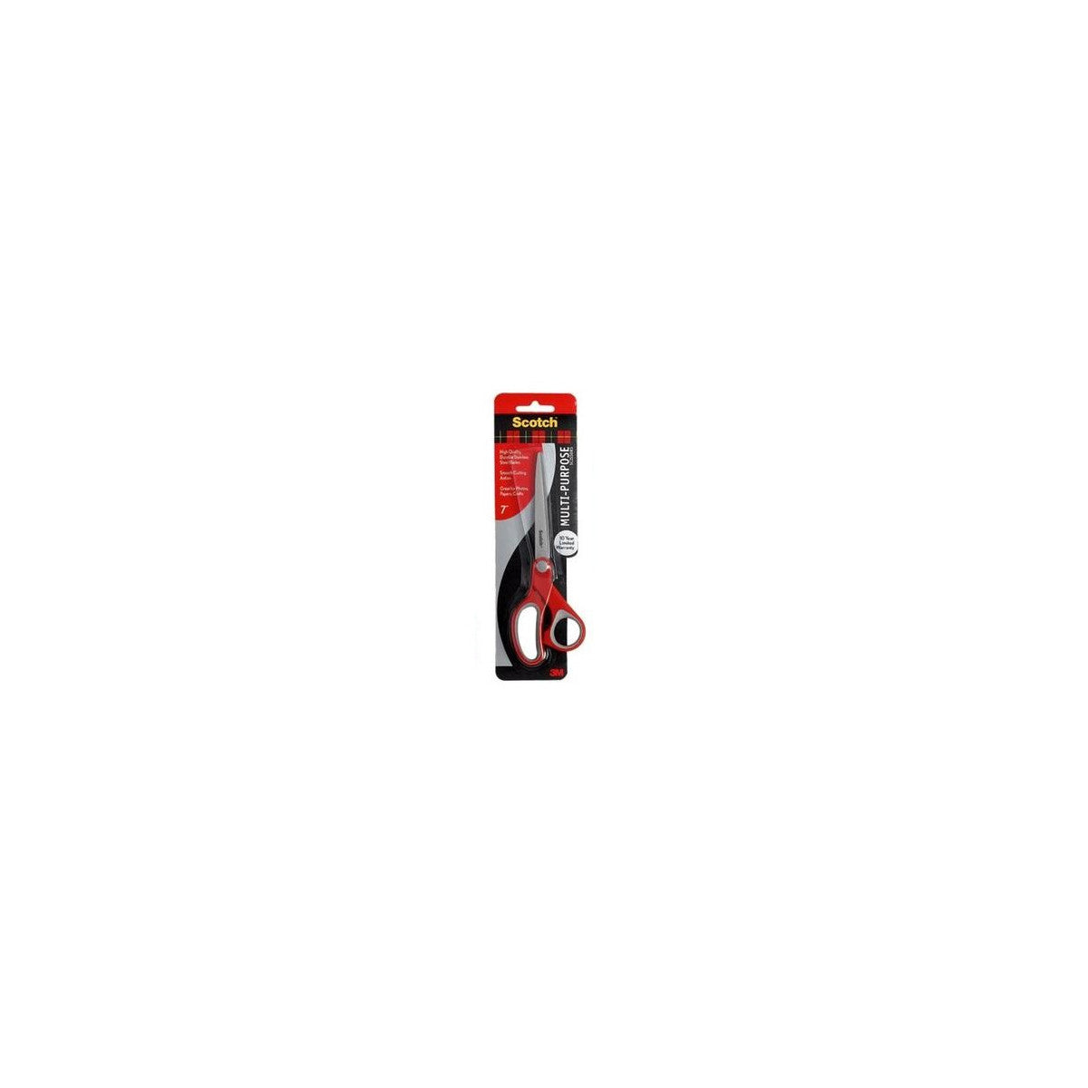 Scotch 1427 forbici da cancelleria Universale Taglio a zig zag Grigio, Rosso