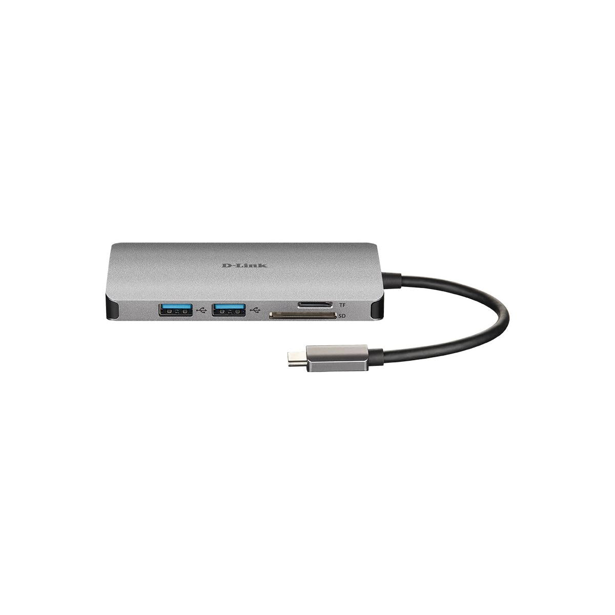 D-Link DUB-M810 replicatore di porte e docking station per laptop Cablato USB 3.2 Gen 1 (3.1 Gen 1) Type-C Argento
