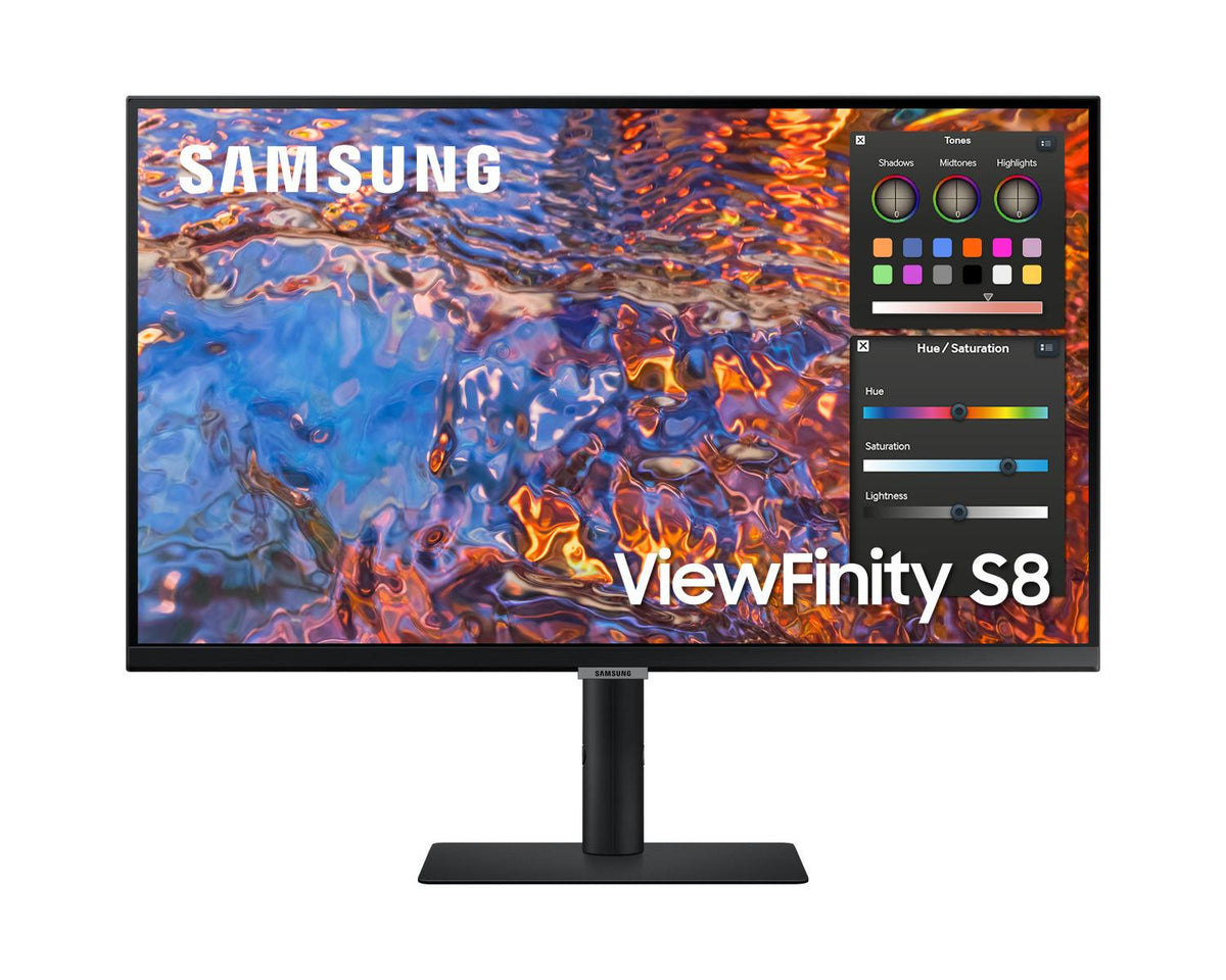 Samsung ViewFinity S8 S80PB LED Monitor 27 pollici 3840 x 2160 Pixel 4K Ultra HD Nero