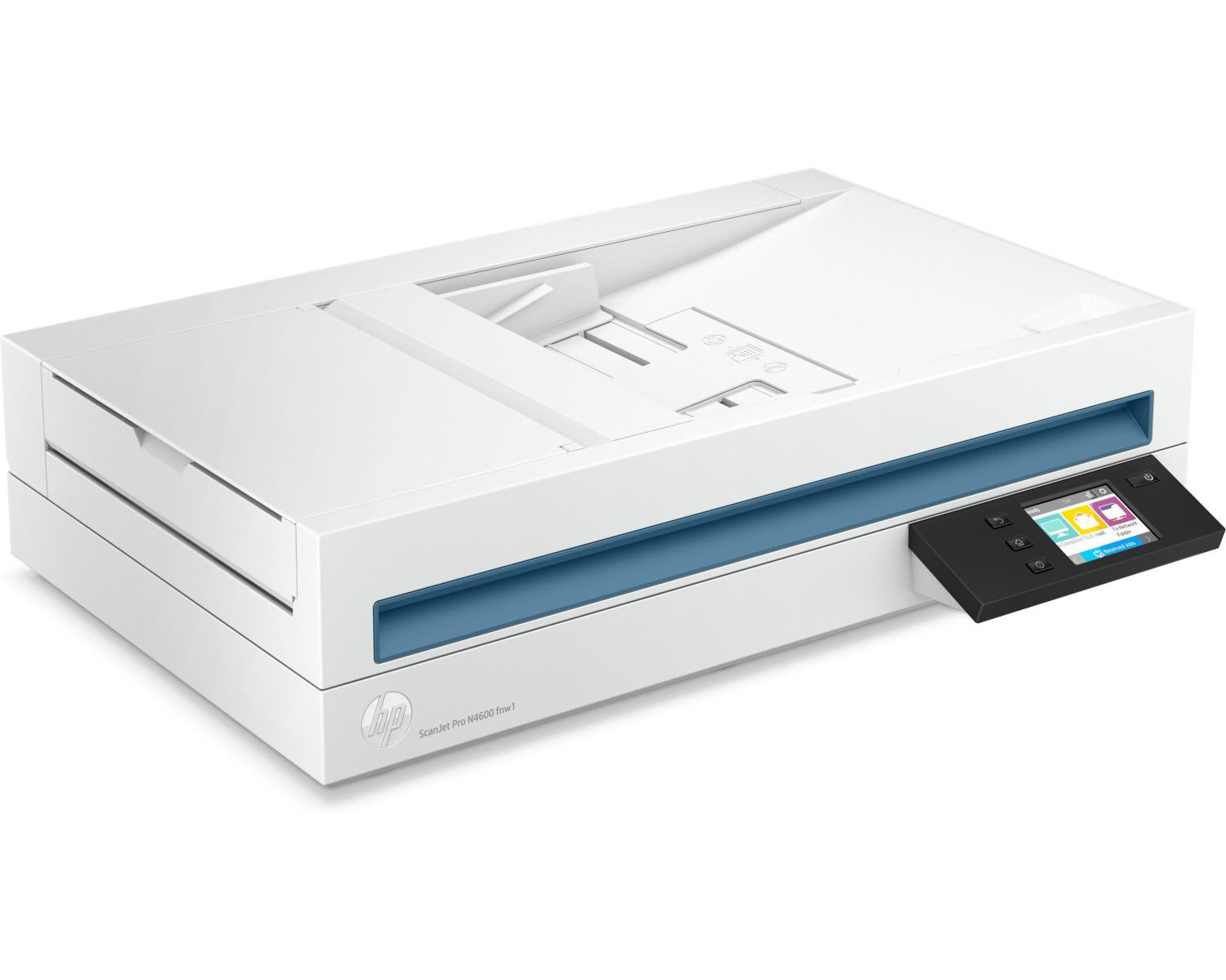 HP 20G07A Scanjet Pro N4600 fnw1 Scanner piano e ADF 1200x1200 DPI A5 Bianco