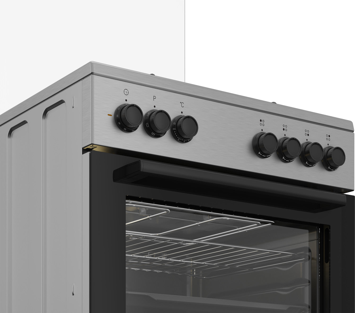 Beko FBE62120XD cucina A Elettrico Gas Acciaio inox