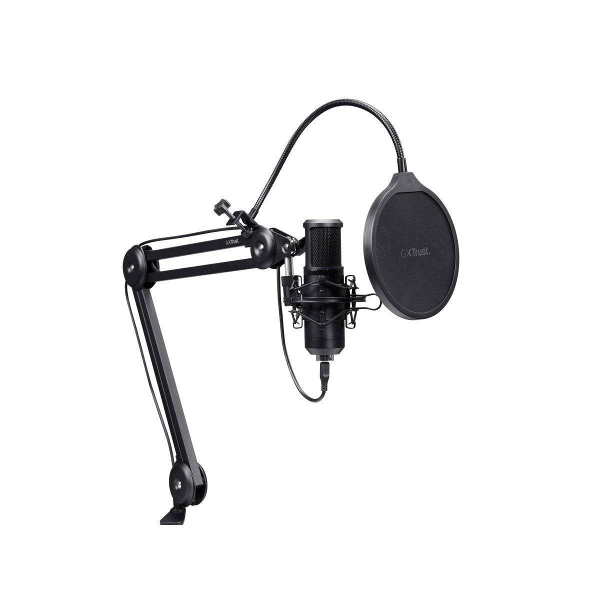 Trust GXT 270 Emita II Nero Microfono per podcast