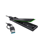 Trust 25806 contenitore di unità di archiviazione Box esterno SSD Nero