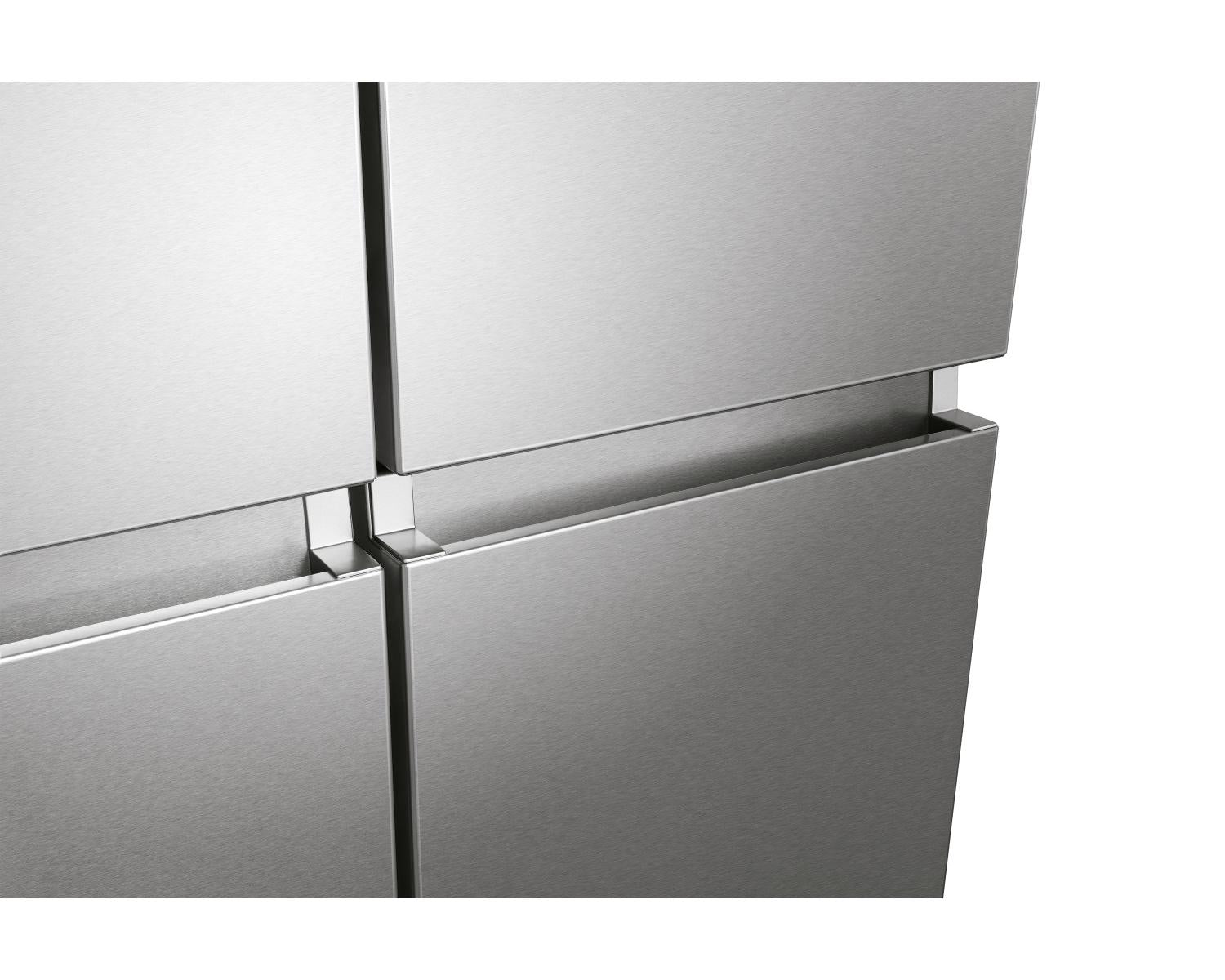 Hisense RQ758N4SWSE frigorifero side-by-side Libera installazione 606 L E Acciaio inox