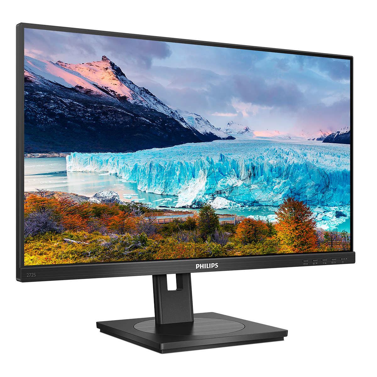 Philips 272S1M/00 Monitor PC 68,6 cm (27pollici) 1920 x 1080 Pixel Full HD LCD Nero