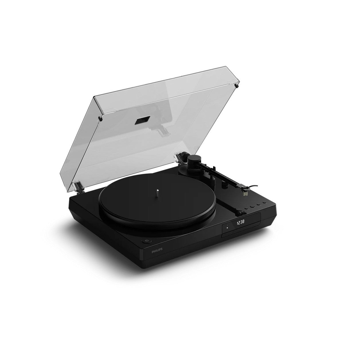 Philips TAFT1/10 piatto audio Giradischi con trasmissione a cinghia Nero