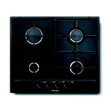 Glem Gas GT64BK piano cottura Nero Da incasso 60 cm 4 Fornelli