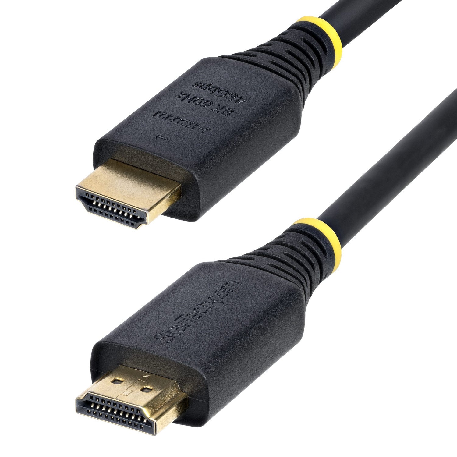 StarTech.com Cavo HDMI 2.1 8K da 50cm, Cavo HDMI Certificato ad Altissima Velocità 48 Gbps, 8K 60Hz / 4K 120Hz HDR10 / eARC; Cavo UHD con Guaina Flessibile in TPE