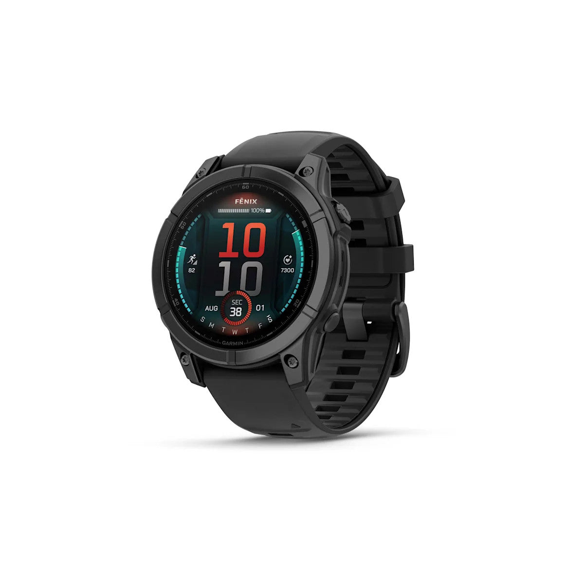 Garmin Fenix E 3,3 cm (1.3") AMOLED 47 mm Digitale 416 x 416 Pixel Touch screen Nero Wi-Fi GPS (satellitare)