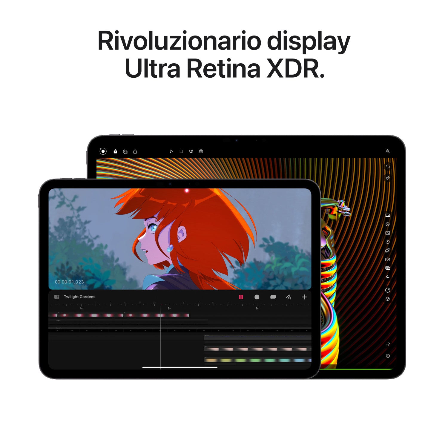 Apple MVVE3TY/A iPad Pro 11 Pollici 1TB Wi-Fi 6E Face ID Nero Siderale