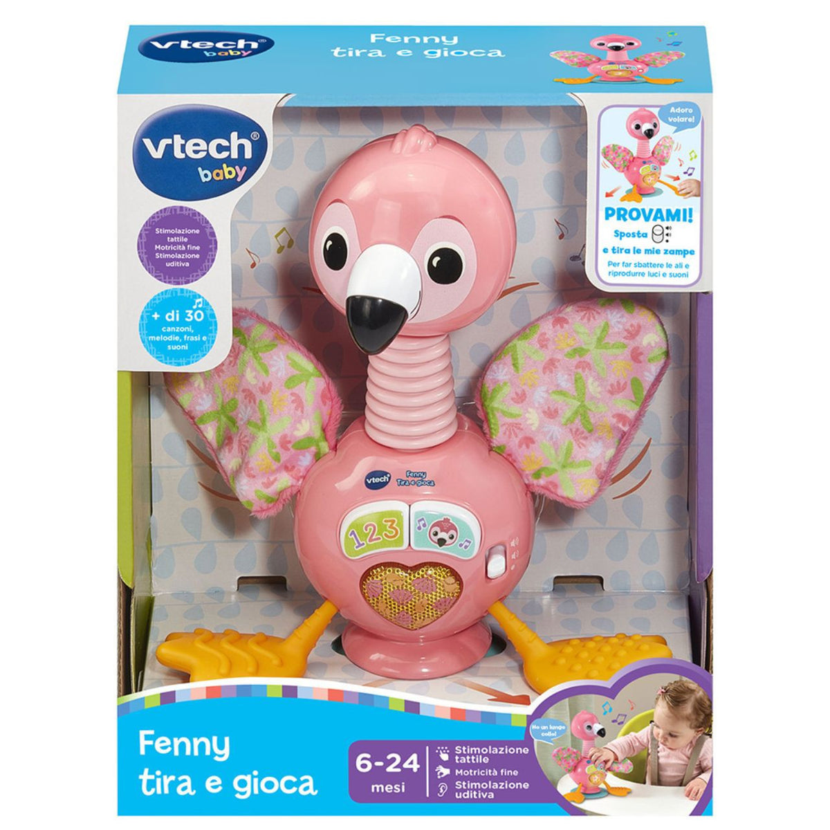 VTech Fenny Tira e Gioca gioco interattivo per neonati 6 mesi