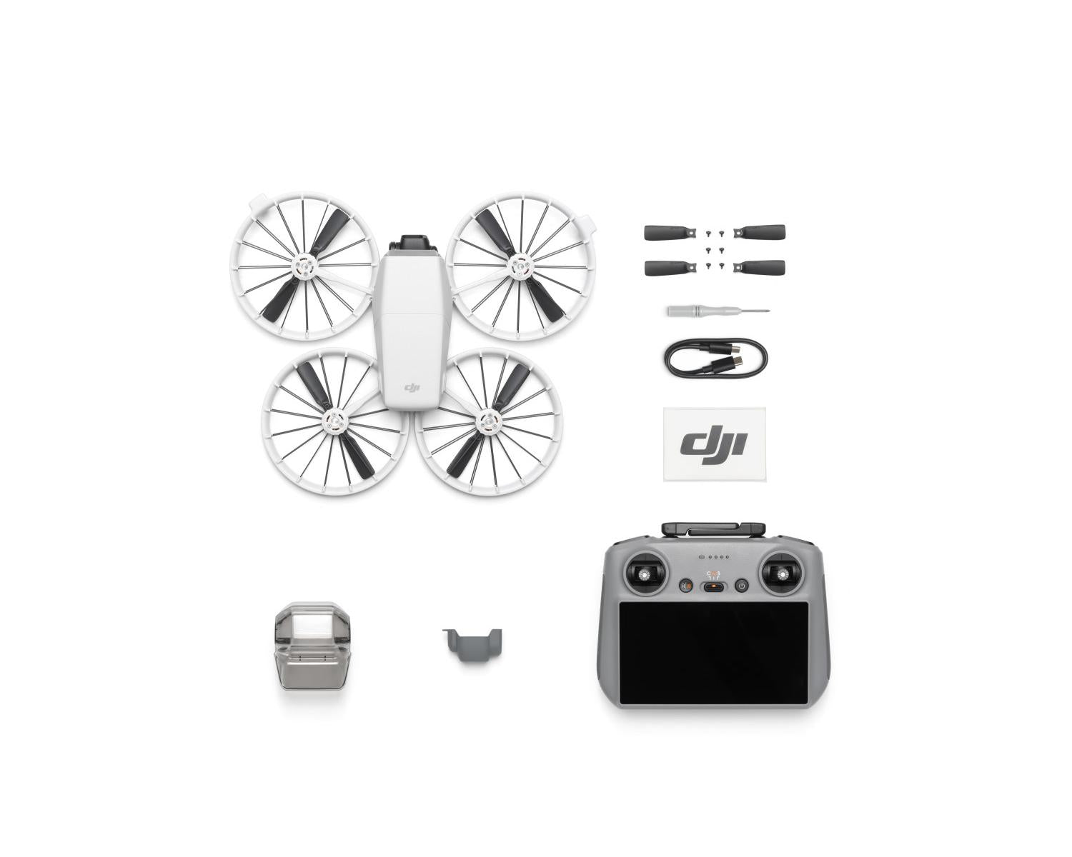 DJI Flip 4 rotori Quadrirotore 48 MP 3840 x 2160 Pixel 3110 mAh Nero, Bianco