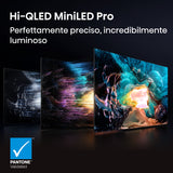 Hisense Smart TV MiniLED 165Hz 65" 4K 65U7S PRO, Schermo Anti-Riflesso, Dolby Atmos 2.1.2 By Devialet, VIDAA OS, Dolby Vision IQ, Native 165Hz Game Mode, 4 HDMI 2.1, Wifi, BT, AirPlay2, lativù 4K