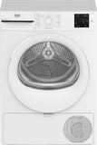 Beko BMT83EW asciugatrice 8kg, Classe D, Linea Estetica NX, motore asincrono, Display digitale, colore Bianco, oblò Bianco