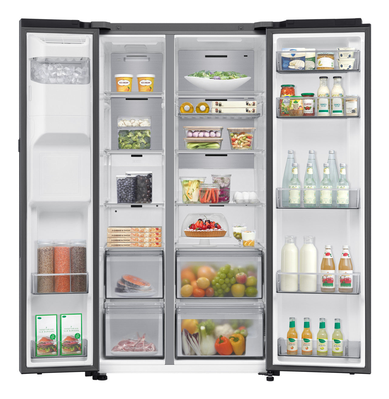 Samsung Series 8 Frigorifero Side By Side 634L RS80F66KCTEF