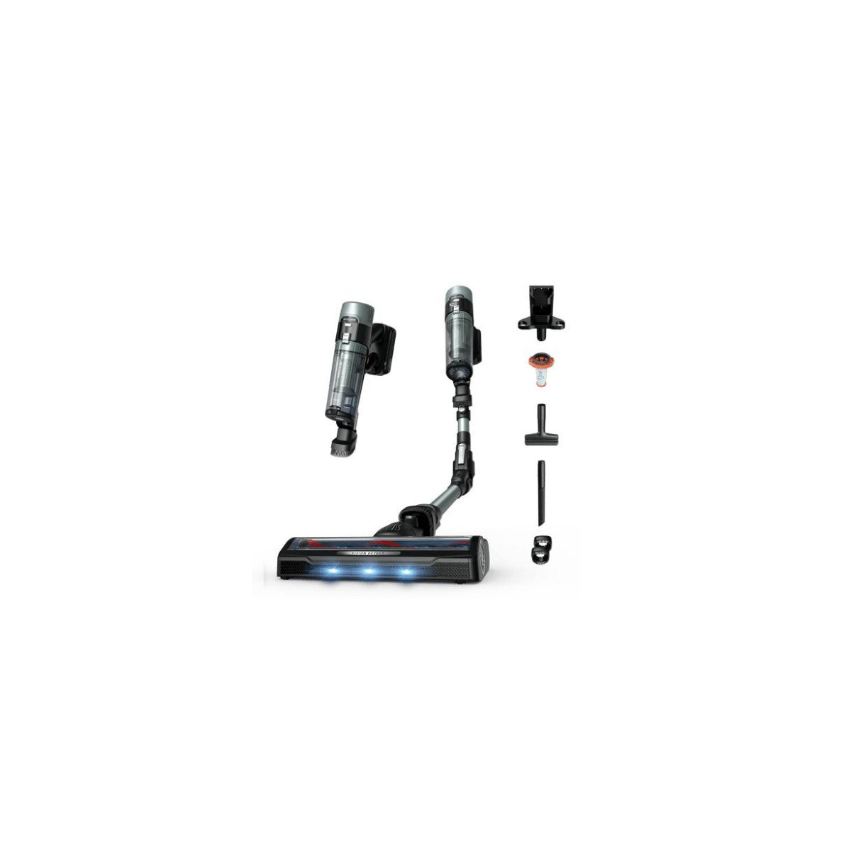 Rowenta X-Force Flex 10.80 Aspirapolvere elettrica Batteria Secco Senza sacchetto 0,44 L Verde, Nero