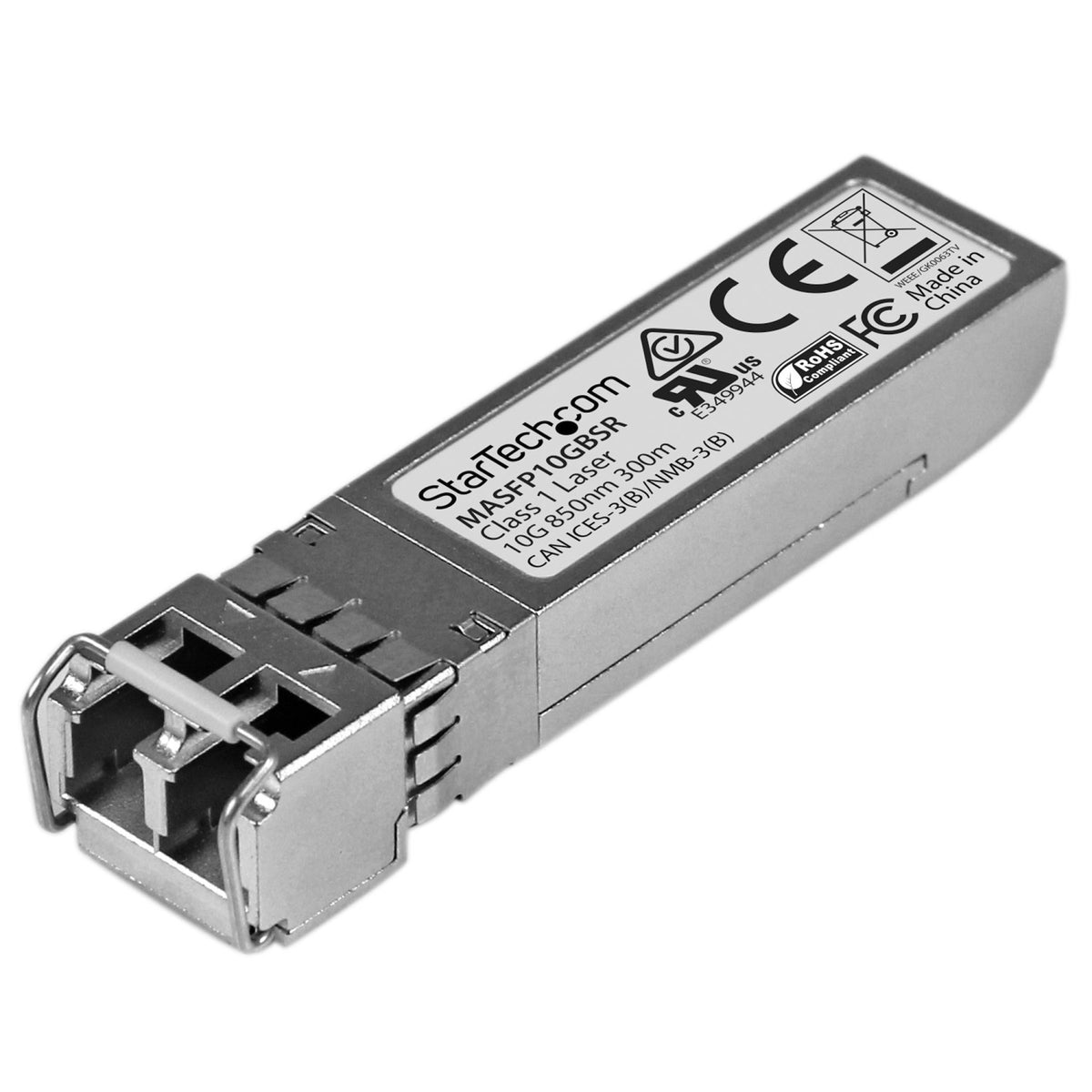 StarTech.com MASFP10GBSR modulo del ricetrasmettitore di rete Fibra ottica 10000 Mbit/s SFP 850 nm