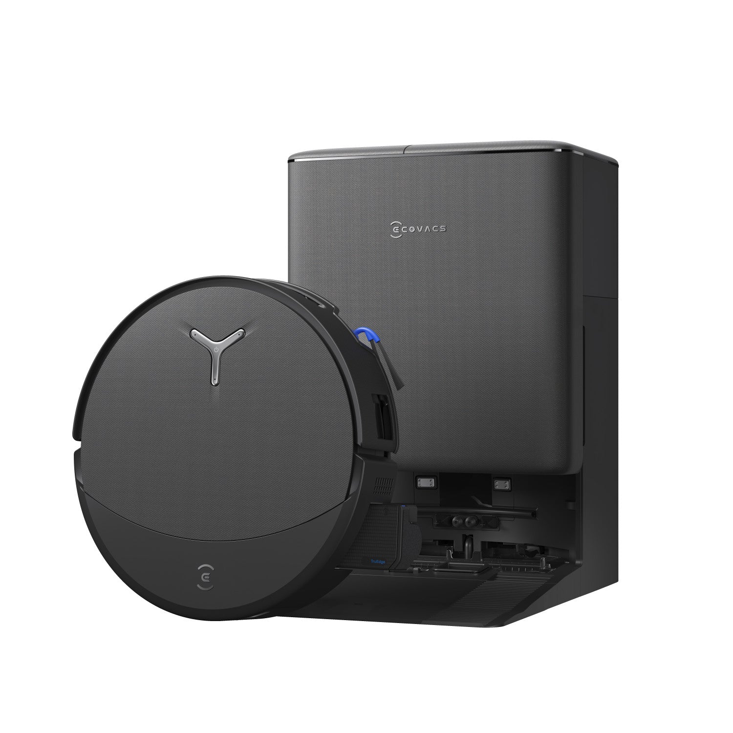 Ecovacs DEEBOT T90 PRO OMNI EU 0,25 L Robot Aspirapolvere e Lavapavimenti Nero