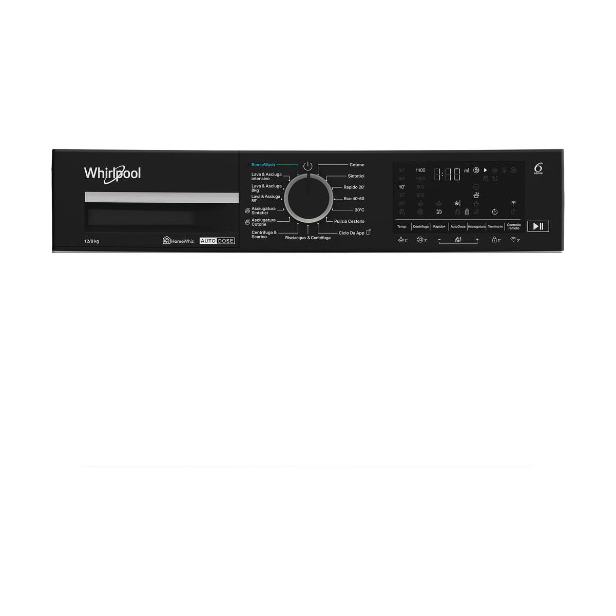 Whirlpool Lavasciuga a libera installazione - WPD 2836W ADS IT