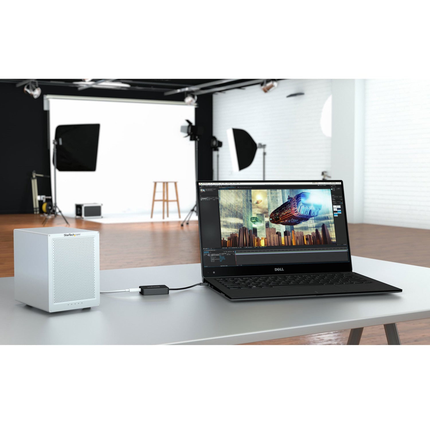 StarTech.com Adattatore da Thunderbolt 3 a Thunderbolt 2 - Da laptop TB3 a display/dispositivi TB2 o TB1 - Convertitore TB2 20Gbps o TB1 10Gbps - Certificato TB3 - Nero - Windows/Mac