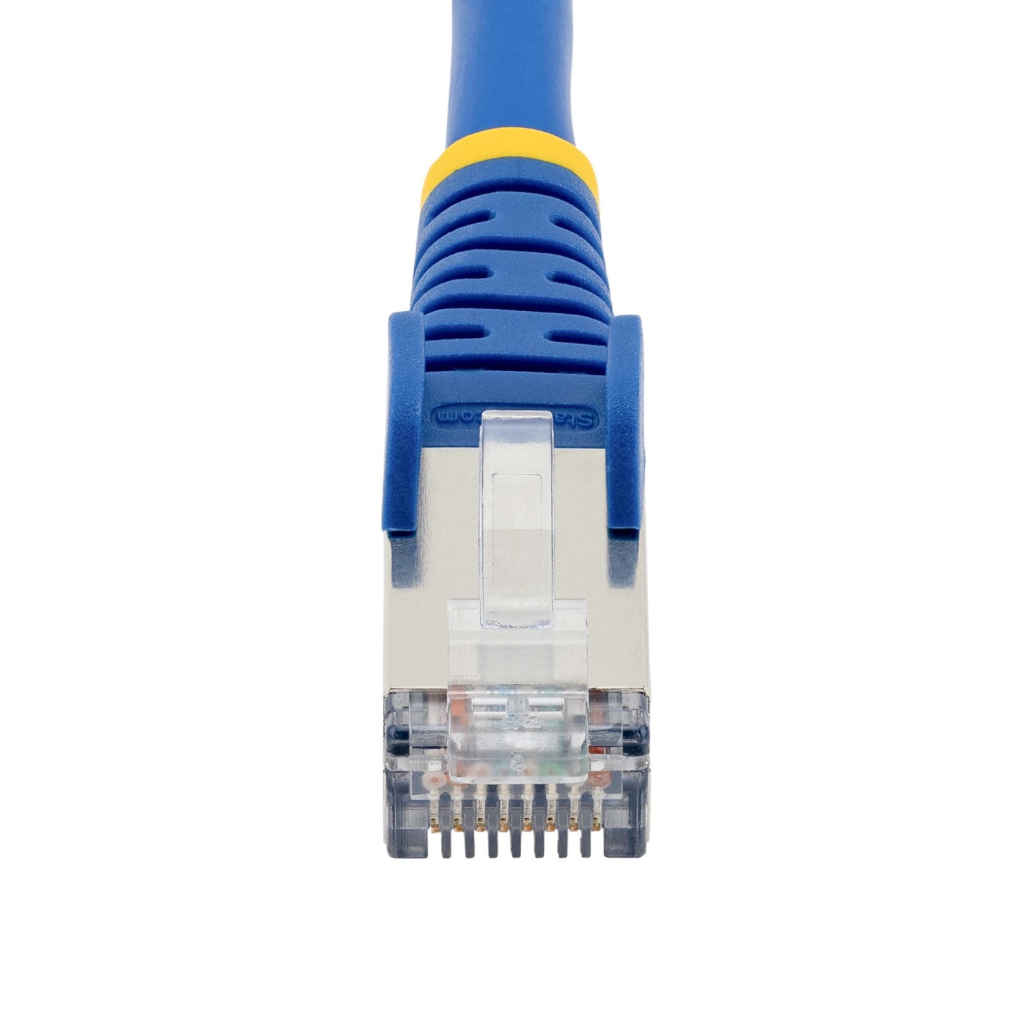 StarTech.com Cavo Ethernet CAT 6a - 1m - Blu - Cavo di rete LAN Low Smoke Zero Halogen (LSZH) - 10GbE 500MHz 100W PoE - Filo/Cavo patch schermato S/FTP con spinotto RJ45 antigroviglio e rilievi di trazione