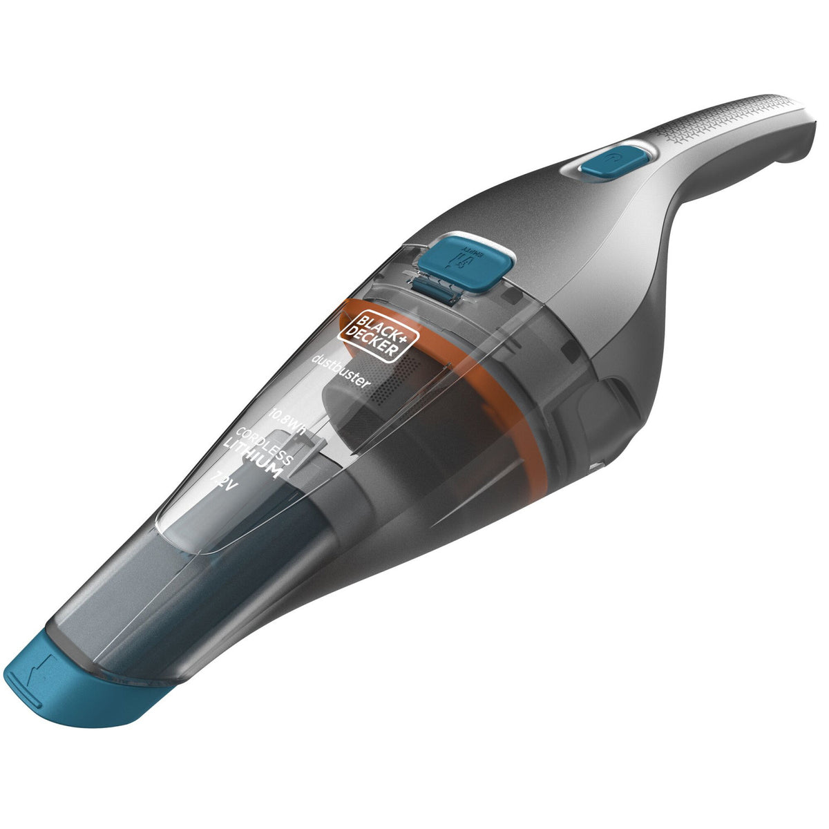 Black E Decker NVC215WA Aspiratore Portatile Senza Sacchetto Blu Argento