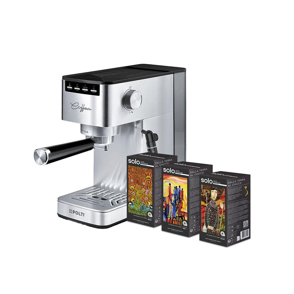 Polti Coffea P10S con KIT 54 cialde E.S.E.