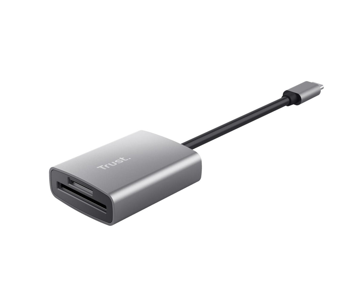 Trust 24136 Lettore di Schede USB 3.2 Type-C Alluminio
