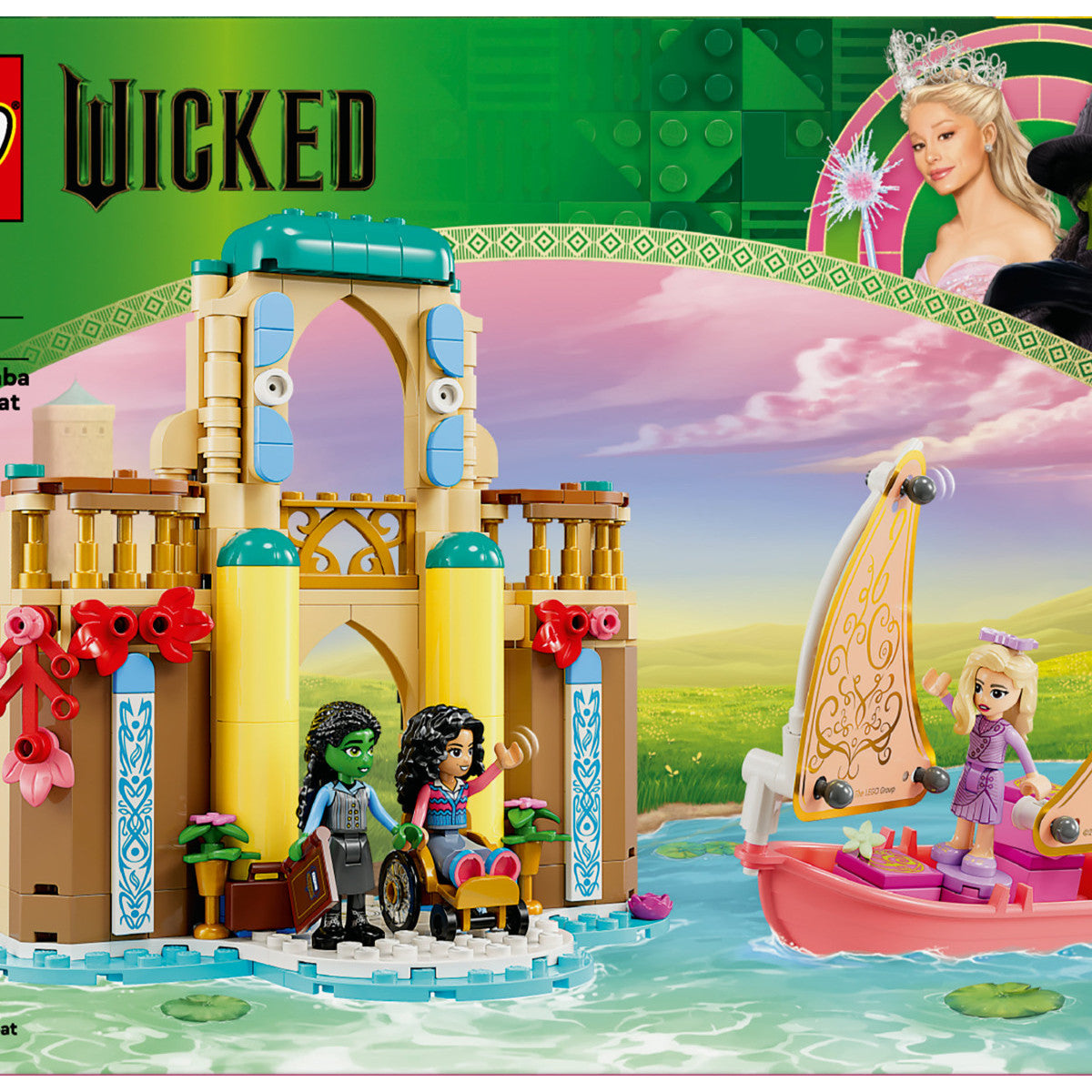 LEGO Wicked Set 75681 Glinda Elphaba Nessarose Università di Shiz 304 Pezzi