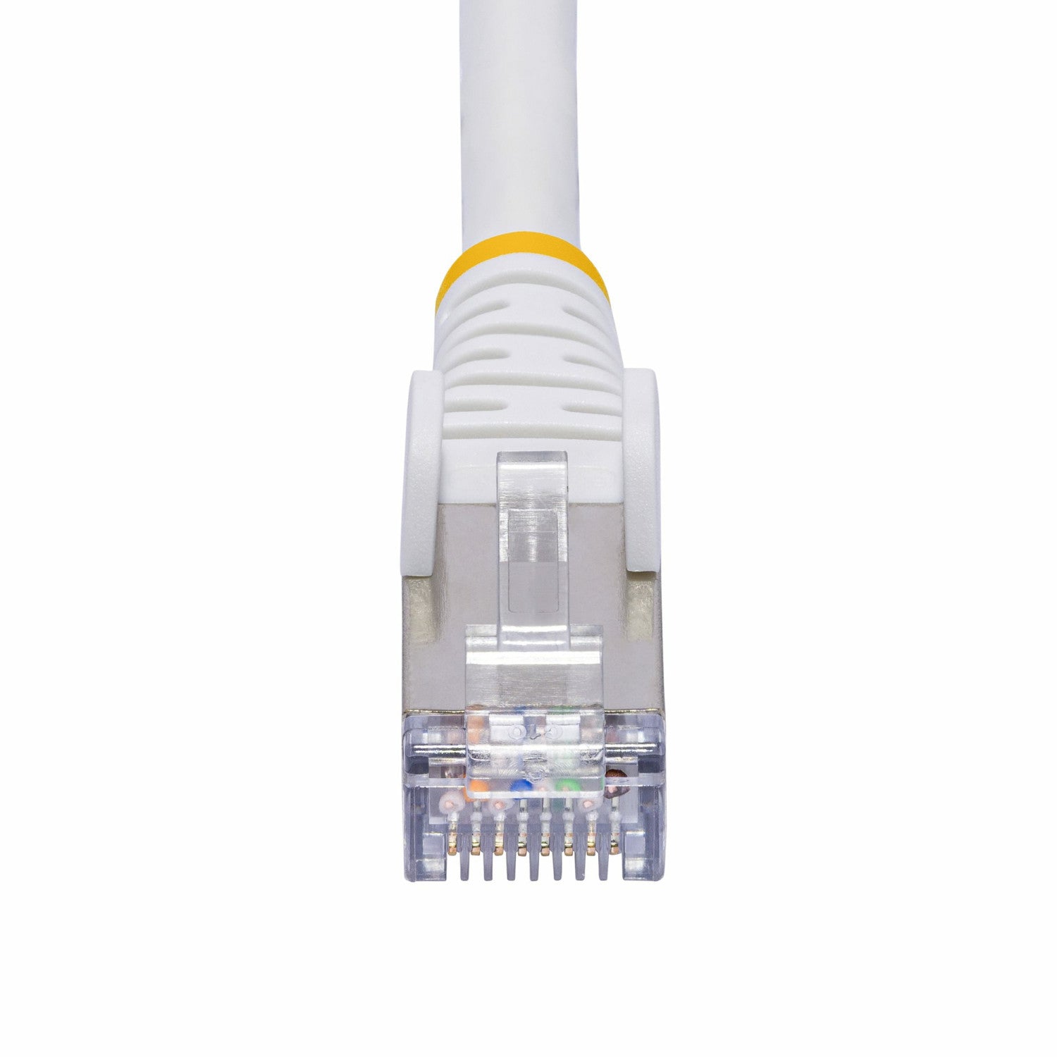 StarTech.com Cavo Ethernet CAT8 bianco da 1m, RJ45 Snagless, 25G/40G, 2000MHz, 100W PoE , S/FTP, cavo lan in rame puro 26AWG, LSZH, cavo patch di rete schermato con rilievi di trazione, testato individualmente