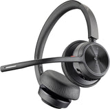 Auricolare POLY 77Y98AA Voyager 4320 Microsoft Teams Certified USB-A Headset BT700 dongle Con cavo e senza cavo Ufficio USB tipo A Bluetooth Nero