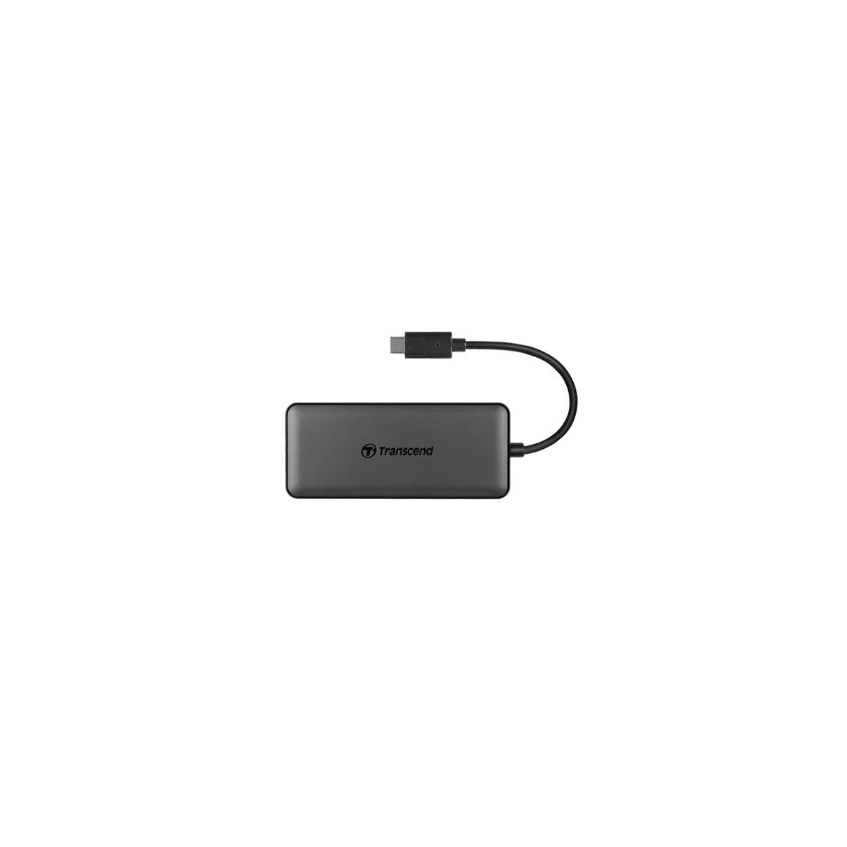 Transcend HUB5C USB 3.2 Gen 2 (3.1 Gen 2) Type-C Nero
