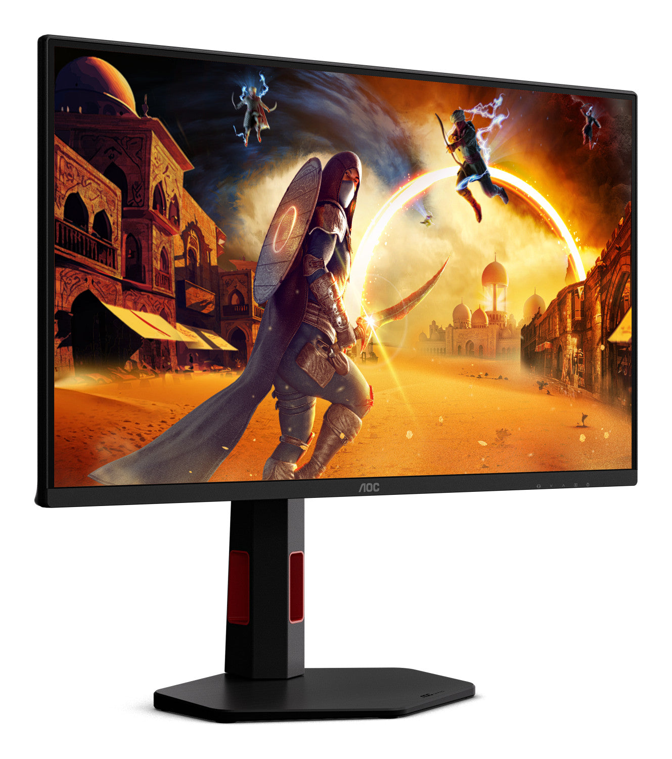AOC G4 25G4KUR Monitor PC 62,2 cm (24.5") 1920 x 1080 Pixel Full HD LED Nero, Rosso