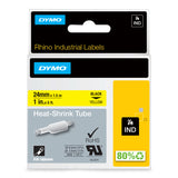 DYMO 1805444 nastro per etichettatrice Nero su giallo