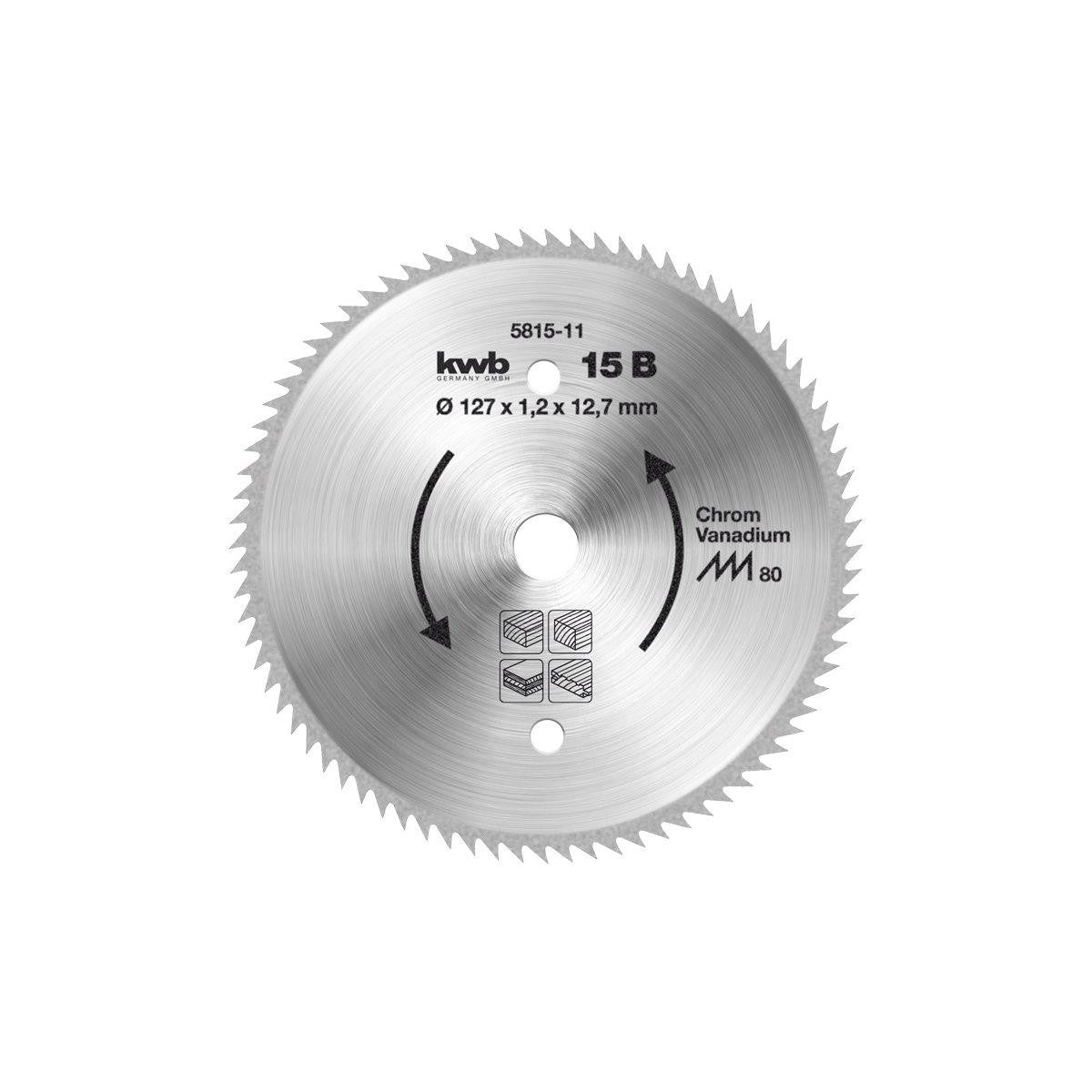 Kwb Lama A Disco 584311 Per Sega Circolare 160 X 16 Mm 110 Denti