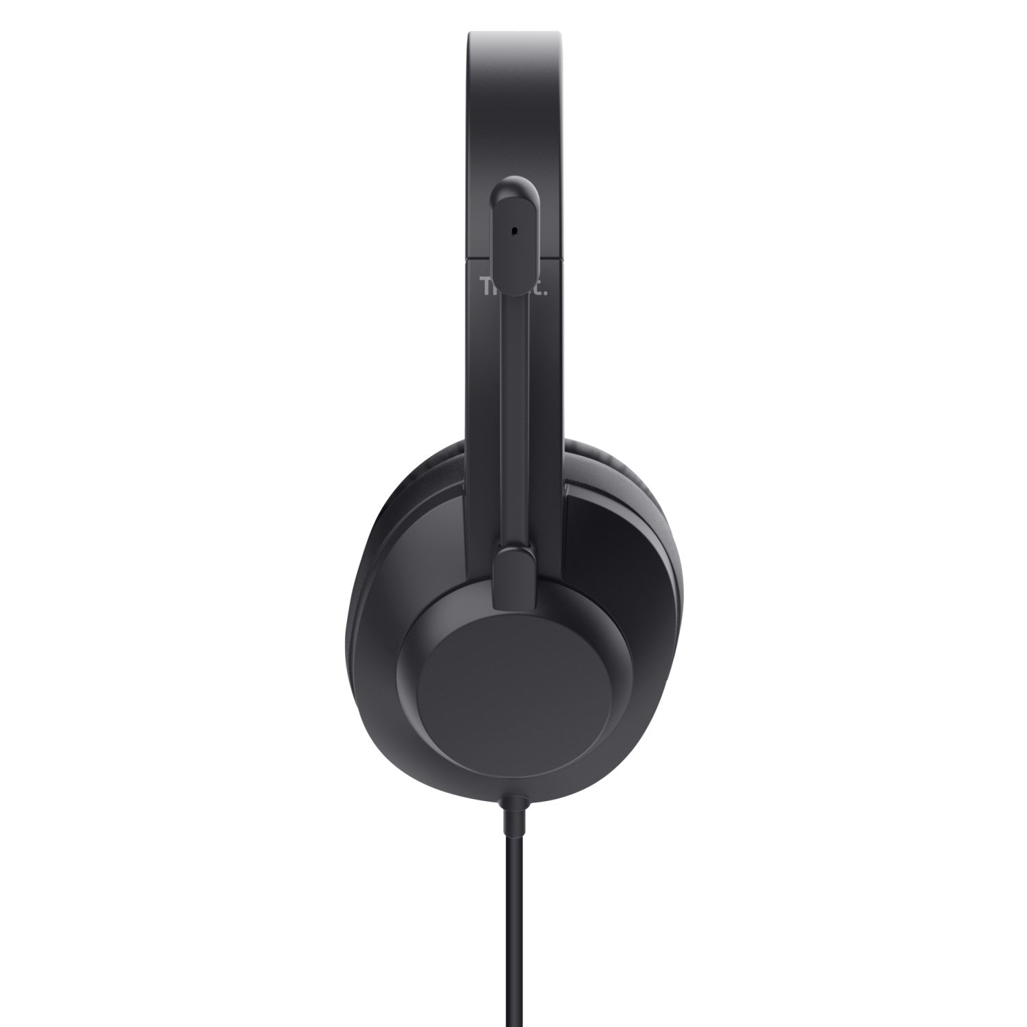 Trust Ayda Max USB Auricolare Cablato A Padiglione Ufficio USB Type-C / USB Type-A Nero