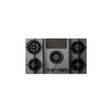 Elica NikolaTesla Flame EVO GR/A/88 Grigio Da incasso 88 cm Gas 5 Fornelli Cappa da incasso