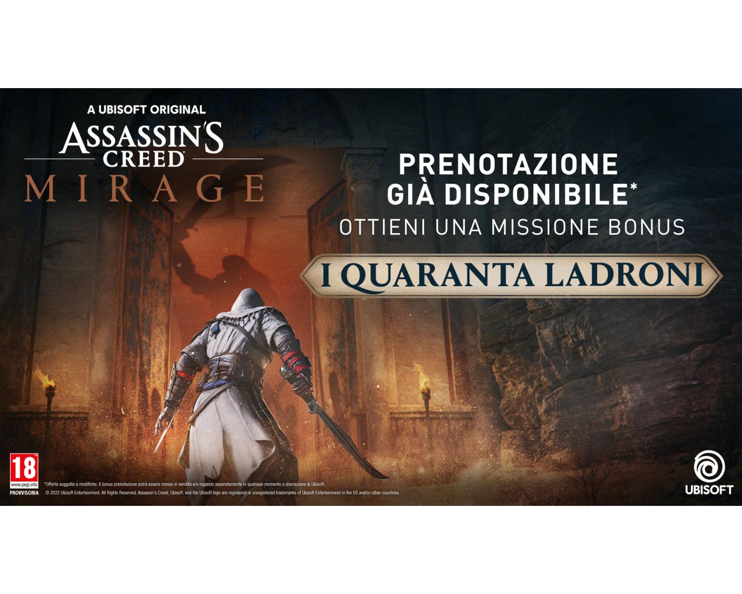 Ubisoft Assassin's Creed Mirage Standard ITA PlayStation 5