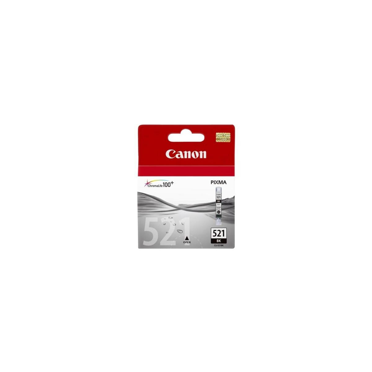 Canon CLI-521 BK cartuccia d'inchiostro 1 pz Originale Nero