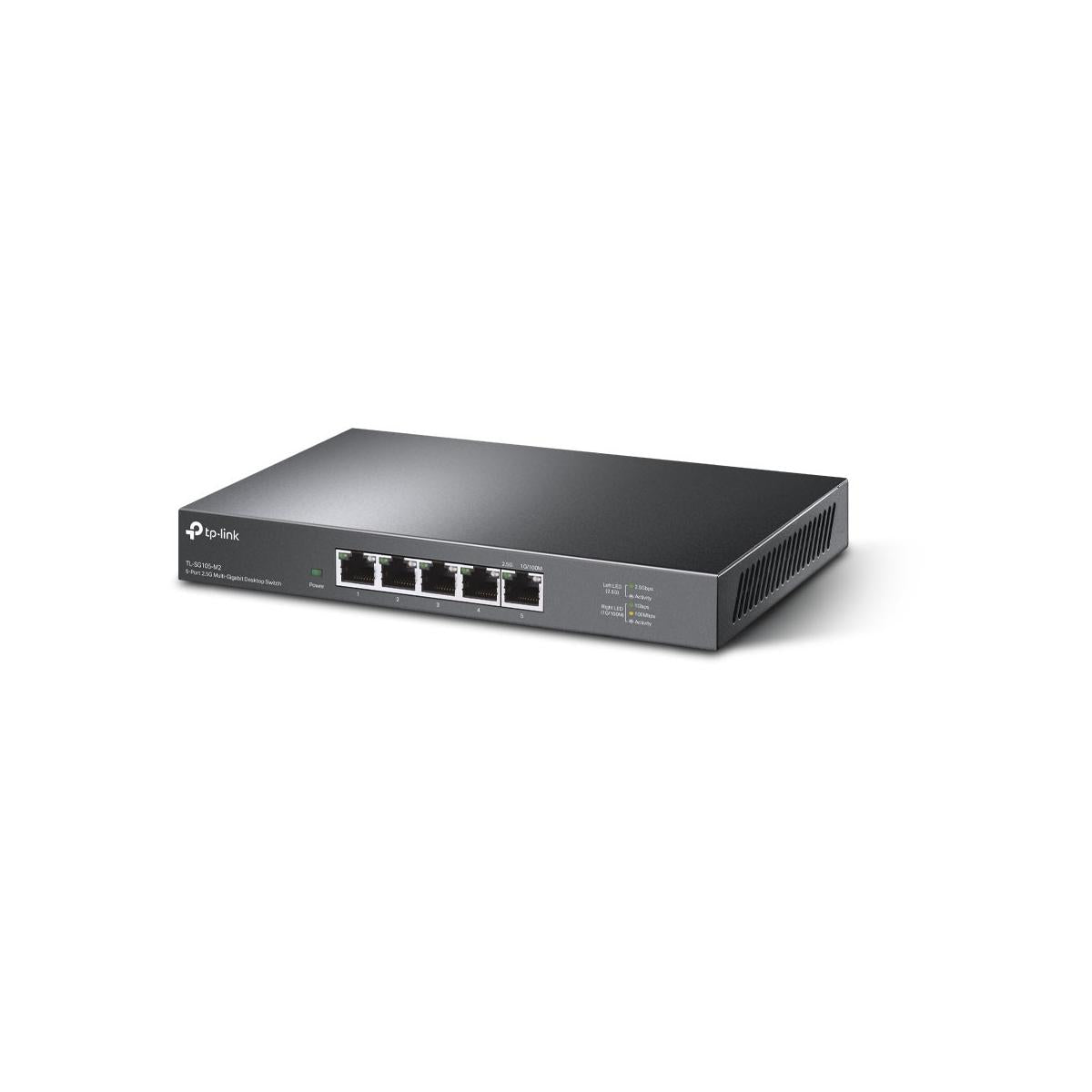 TP-Link TL-SG105-M2 switch di rete Non gestito 2.5G Ethernet (100/1000/2500) Nero