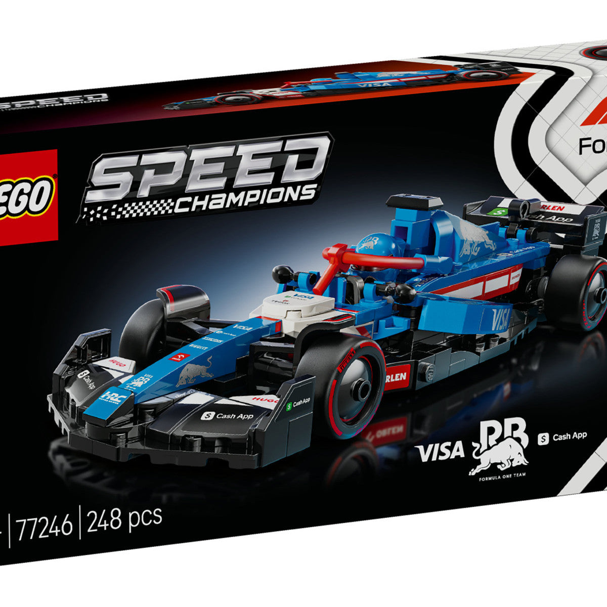 LEGO Speed Champions Set da costruzione F1 Visa Cash App RB VCARB 01 248 pezzi