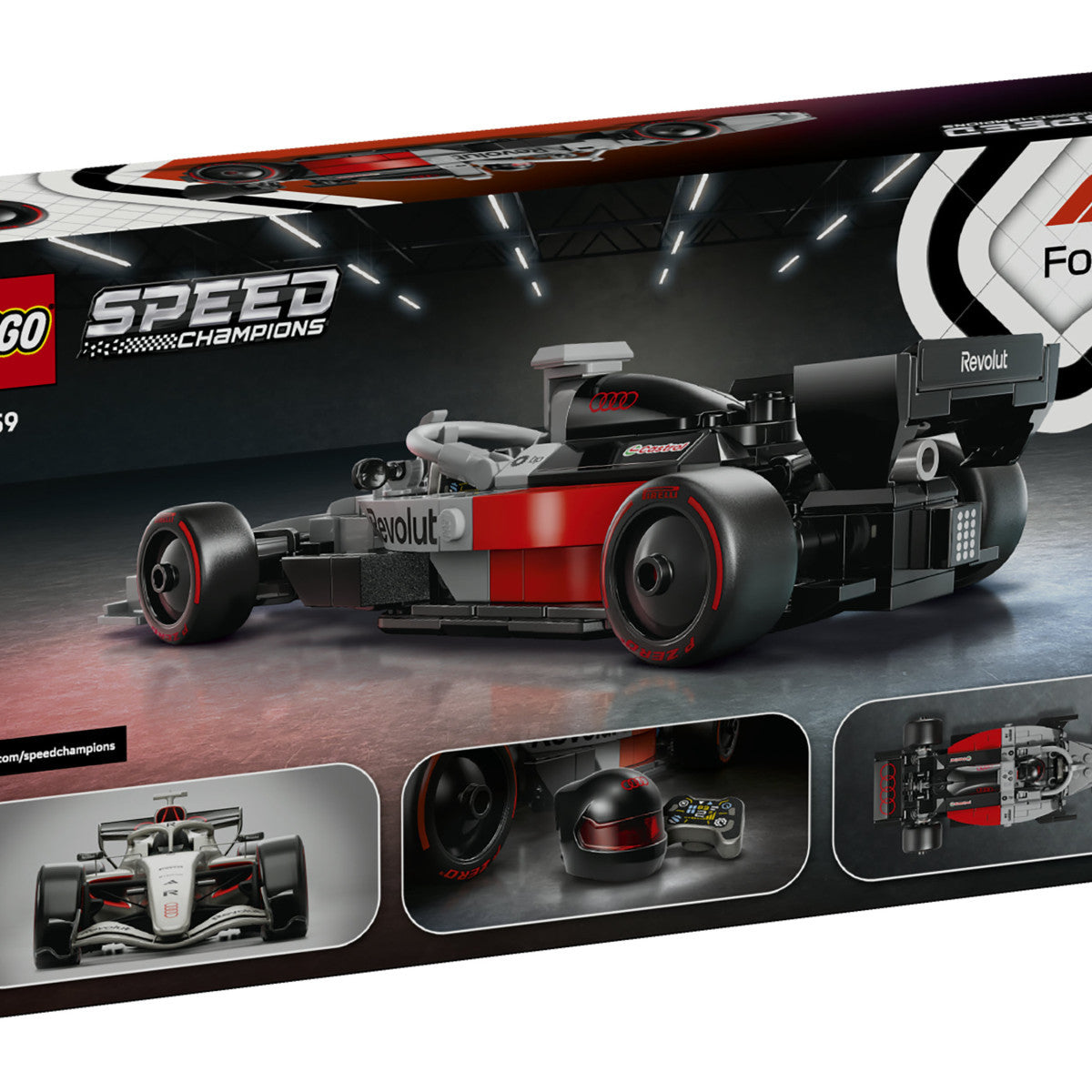 LEGO Speed Champions Auto da Corsa Audi Revolut F1 Team R26 77259 216 Pezzi