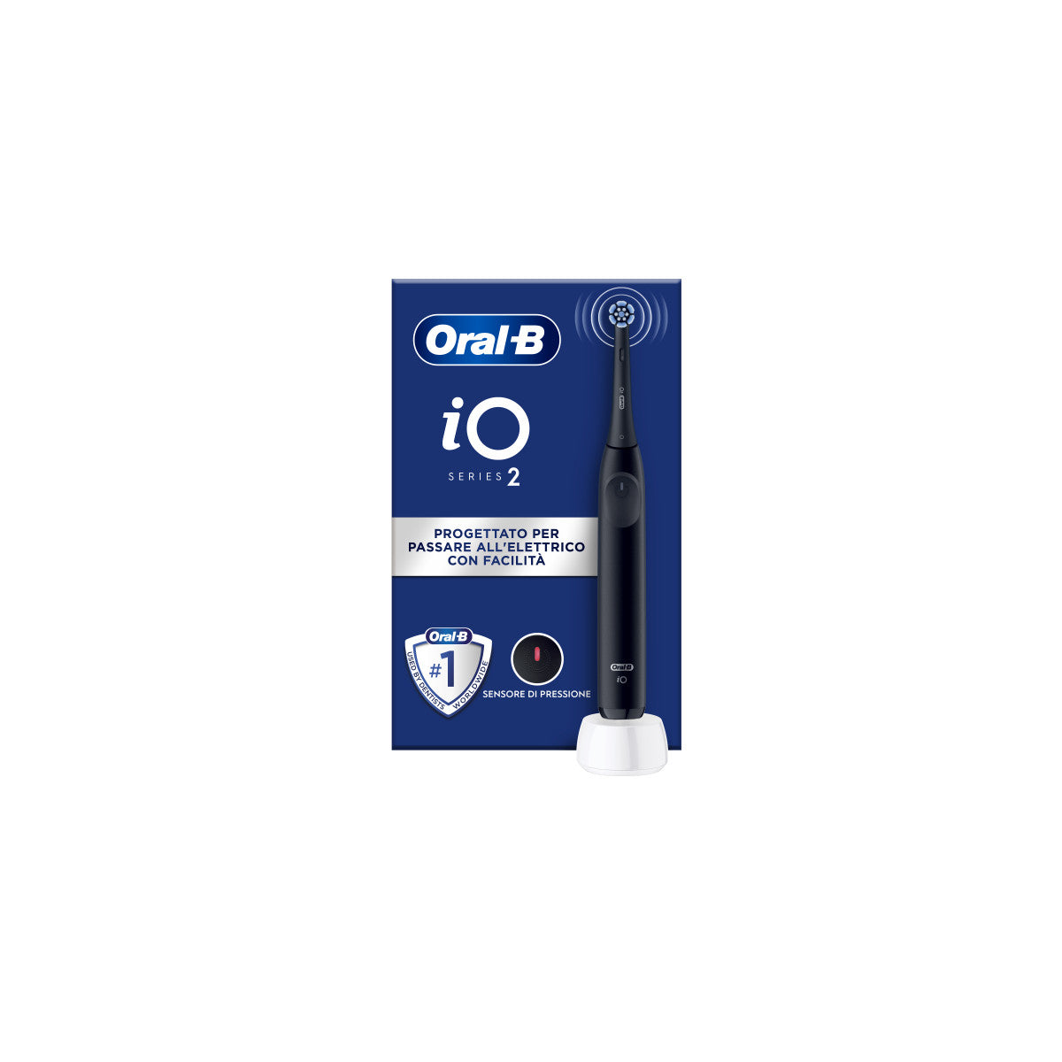 Oral-B iO 2 Adulto Spazzolino rotante Nero