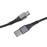 Intenso CHARGING / DATA CABLE / MODEL A60C / 1 METER LENGTE / KLEUR ZWART cavo USB 1 m USB A USB C Nero