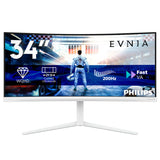 Philips 34M2C5601QA/00 Monitor PC 86,4 cm (34") 3440 x 1440 Pixel Bianco